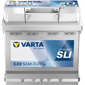 Varta Batterie De Voiture 12v 52ah/470a P+ pas cher
