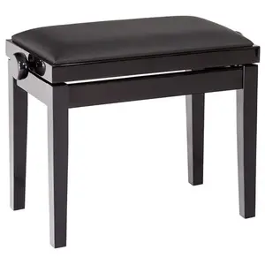 Konig & Meyer 13911 Piano Bench Gloss Skai Black pianobankje/stoel