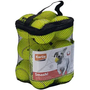 Karlie - 45634 - Balle de tennis - Lot de 12-6 cm pas cher