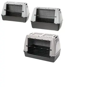 Karlie Cage de Transport Cargo pour Chiens - Gris pas cher
