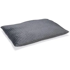 Coussin Karlie Velvet gris foncé pour chien - L 100 X l 70 cm pas cher