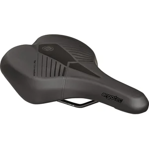 Zadel Ergotec Comfort L 265 x 206 mm soft - zwart pas cher