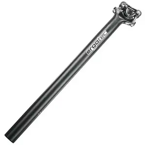 Xtasy Tige de selle Skalar 272 x 400 mm aluminium noir pas cher