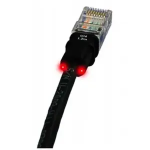 PatchSee BasicPatch - Cordon de raccordement - RJ-45 (M) pour RJ-45 (M) - 2.1 m - U/FTP PiMF - CAT 5e - démarré - noir pas cher
