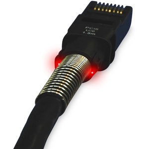 PatchSee PCI-6 - Cordon de raccordement - RJ-45 (M) pour RJ-45 (M) - 3.1 m - UTP - CAT 6a - démarré - noir pas cher