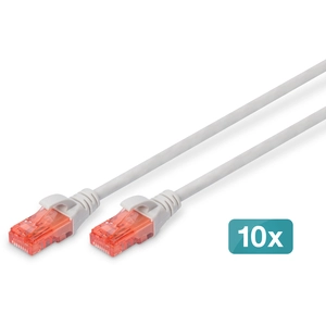 DIGITUS Cat6 UTP kabel 0.5 meter Grijs pas cher