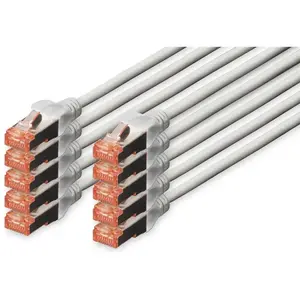Cordon de raccordement CAT 6 DIGITUS - 3m SFTP PiMF démarré sans halogène
