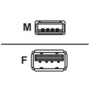 Digital data communications Equip rallonge de câble USB - 1.8 m pas cher