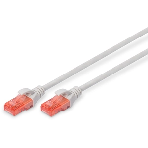 DIGITUS Professional cordon de raccordement - 10 m - gris