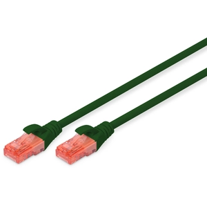 Assmann Electronic DIGITUS Professional cordon de raccordement - 10 m - vert pas cher