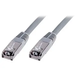 DIGITUS Ecoline cordon de raccordement - 50 cm - gris pas cher