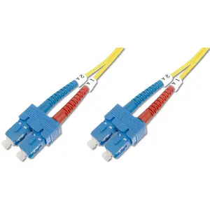 DIGITUS cordon de raccordement - 3 m - jaune pas cher