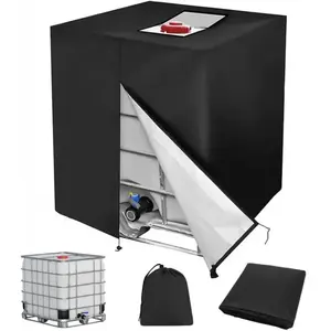 Couvercle zippé pour IBC 1000 L - Résistant aux UV 116 x 100 x 120 cm ... pas cher