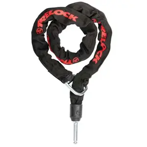Trelock Unisexe - Adulte 2232409653 Chaîne à insertion Noir 100 cm pas cher