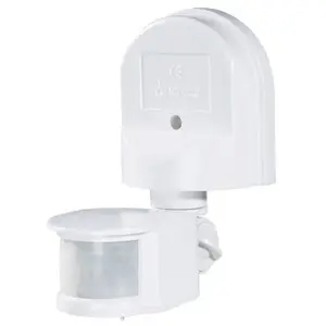 Comparateur de prix : Renkforce 1296294 PIR-bewegingsmelder Wand 180 ° Relais Wit IP44