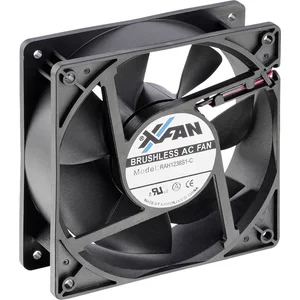 X-Fan Ventilateur axial (120 mm, 1x), Ventilateur PC, Noir