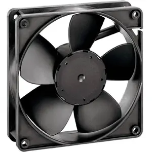 Papst Ventilateur axial (119 mm, 1x), Ventilateur PC, Noir