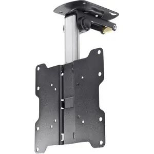 Support TV pour plafond SpeaKa Professional 629563 17" - 37" inclinable, rotatif noir, argent