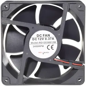 TRU COMPONENTS RD12038B12H Axiaalventilator 12 V/DC 193 m³/h (l x b x ...