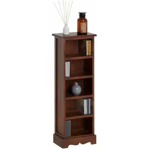 Etagère range CD - IDIMEX - MUSICA - Style maison de campagne - Bois d... pas cher