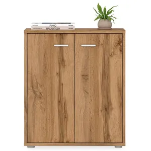 Idimex Buffet salle à manger FIRMIN L 60 cm coloris chêne wotan avec 2... pas cher