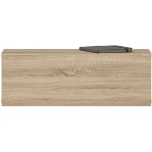 Idimex Tiroir suspendu THALA, en bois - Coloris chêne sonoma pas cher