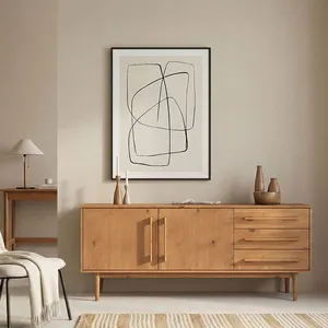 Idimex Buffet TECCA L 170 cm 2 Portes 3 Tiroirs en Bois Massif Coloris... pas cher