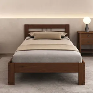 Idimex Lit simple THEO 100 x 200 cm lit pour enfant en pin massif colo... pas cher