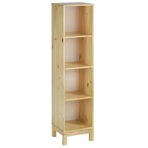 Etagère 4 casiers en pin massif naturel - IDIMEX - Moderne et fonction...Vendu parcdiscount