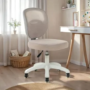 Idimex Chaise de bureau enfant MAYLA Gris Réglable en hauteur sans Acc... pas cher