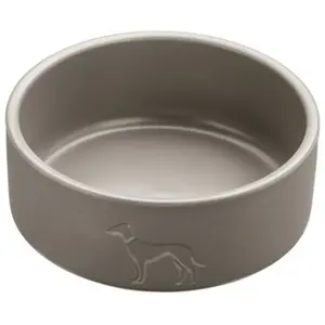 Hunter Hunter - Dogbowl Ceramic Osby 1900 Ml, Taupe - (68986)
