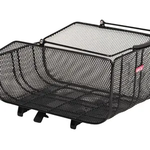 Panier de vélo arrière Unix Arminio topklip - noir - 44 x 28 x 20 cm
