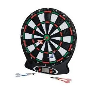 dartbord new sports electronisch incl 6 pijlen pas cher