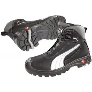 Puma Chaussure De Sécurité Haute 630210 S3 Taille 41 Noir/Silber Puma