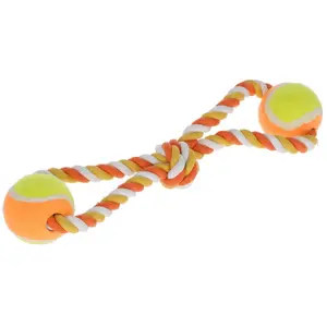 KERBL PET 80796 Lot de 72 balles à tirer en coton Orange Longueur 37 cm pas cher