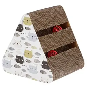 Comparateur de prix : Kerbl Kerbl Planche À Griffer Pour Chat Boon 22 X 26 X 26 Cm Marron