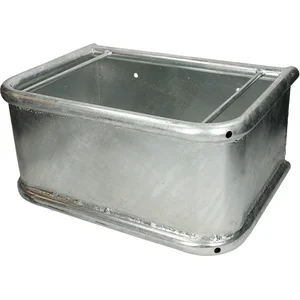Auge d'alimentation Rectangulaire 35 l 32483 Kerbl Argent pas cher