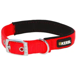 KERBL PET Miami Plus Collier pour Chien Rouge 33-39 cm pas cher