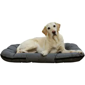 Kerbl Oxford Place Coussin de couchage Gris 120 x 85 x 17 cm pas cher