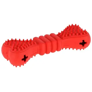 Kerbl Pet ToyFastic Os à remplir Rouge 17 x 6 x 4 cm pas cher