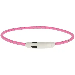 Kerbl Collier LED Maxi Safe Nylon Rose