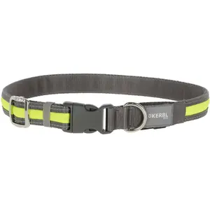 Kerbl Pet Light & Reflex Collier lumineux Jaune Taille M/L