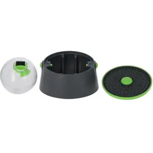 Kerbl Pet Multifeeder 3 en 1 Snack Ball Mangeoire Assiette à lécher