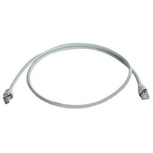 Telegärtner - Cordon de raccordement - RJ-45 (M) pour RJ-45 (M) - 1 m - UTP - CAT 6 - IEEE 802.3at - sans halogène, moulé, sans crochet, bloqué - blanc, RAL 9003 pas cher