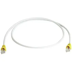 Comparateur de prix : Telegärtner Câble patch Cross Over Cat.7 TELEGARTNER - 0,5m - Jaune - Blindage S-FTP