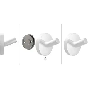 Crochet rond emco, 40mm, 437513900 pas cher