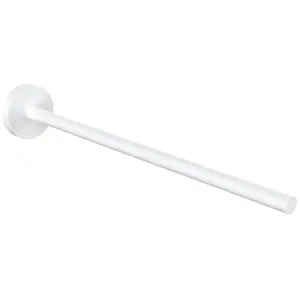 Emco, Porte-serviettes + crochets pour serviettes, Porte-serviettes rond, 1 bras, rigide. 300mm, 4350