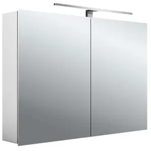 Emco Mee LED-spiegelkast 2 deuren 100cm pas cher