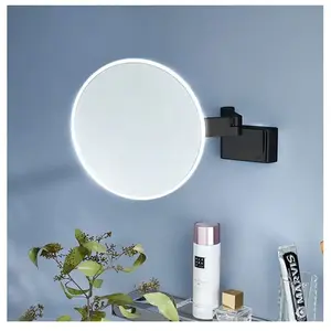 EMCO Evo 109513331 Miroir cosmétique rond avec éclairage mural grossis...