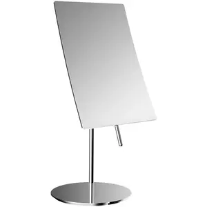 Emco, Miroir cosmétique, pure miroir sur pied, carré, avec poignée, chrome, 109400113 pas cher